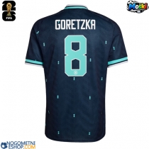 Moški Nogometni dresi Nemčija Leon Goretzka #8 Gostujoči SP 2026 Kratek Rokav